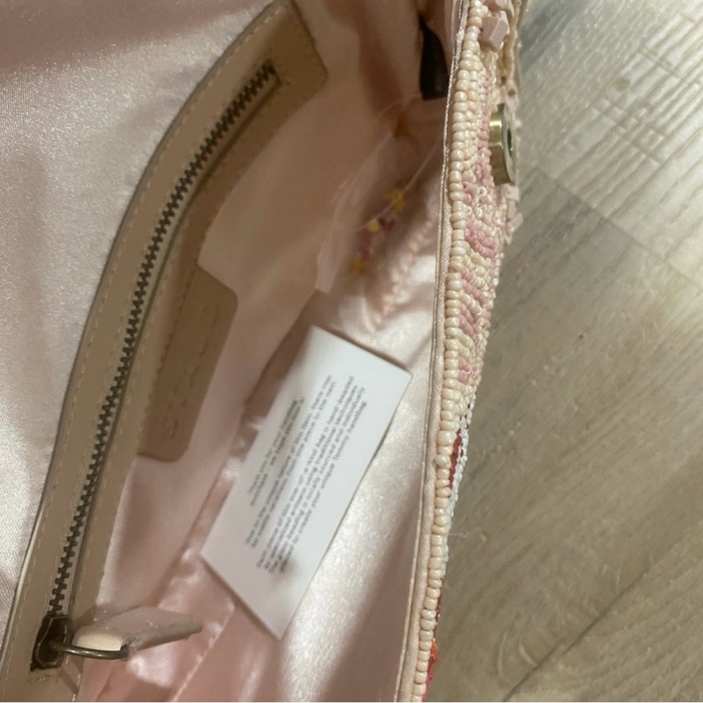 STAUD Pink and Yellow Shoulder Bag with Structured Design - Picture 3 of 3